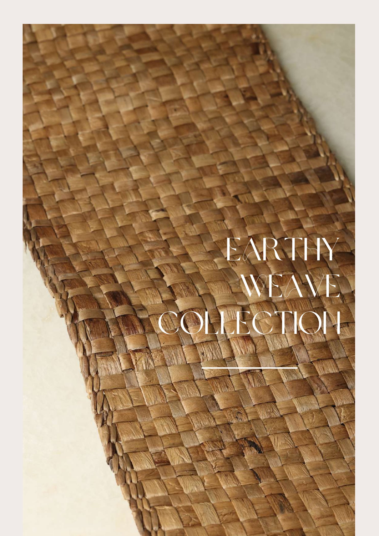 JUTE / BAMBOO / WATER HYACINTH
