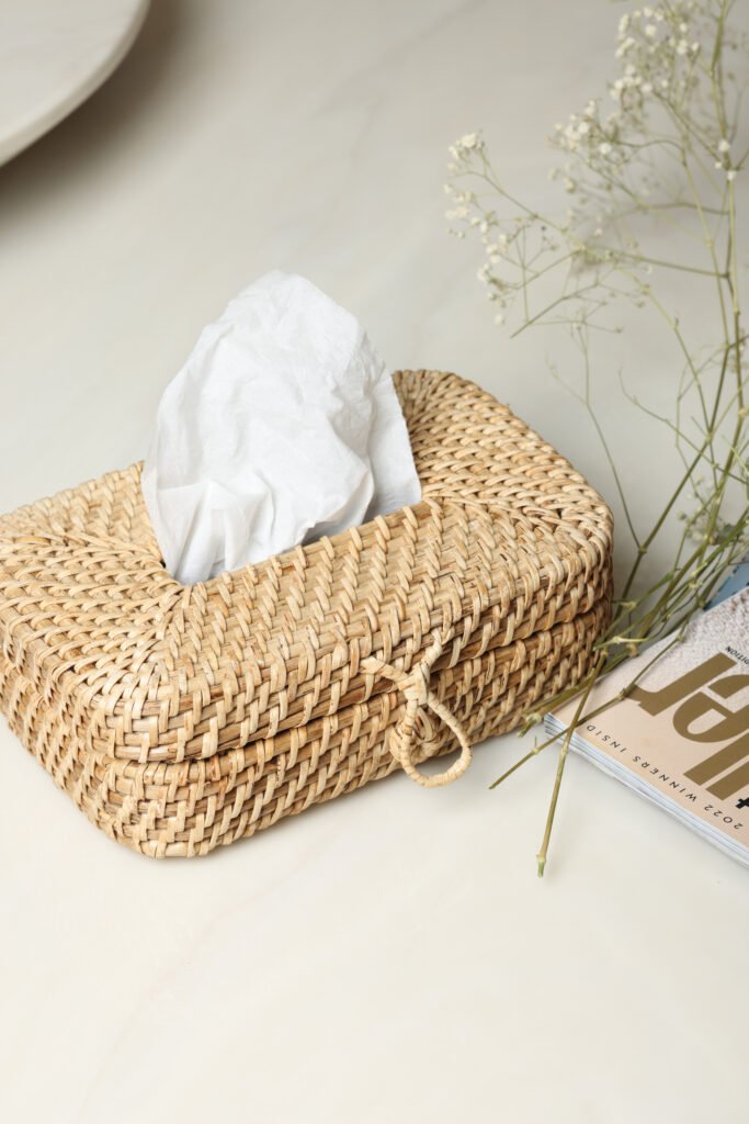 BEAD TISSUE BOX